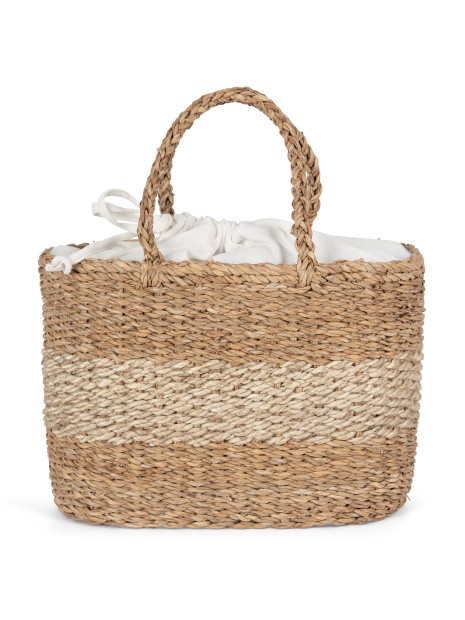 KIMOOD Sac panier en jute et jonc de mer /api/colors/10f1d574-23ca-4255-991d-827597569fff personnalisable
