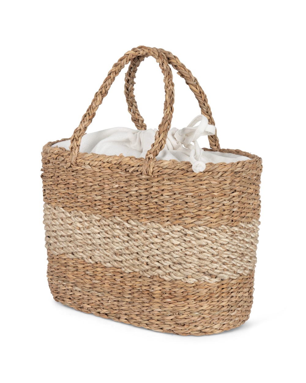 Sacs & Bagagerie personnalisable KIMOOD Sac panier en jute et jonc de mer