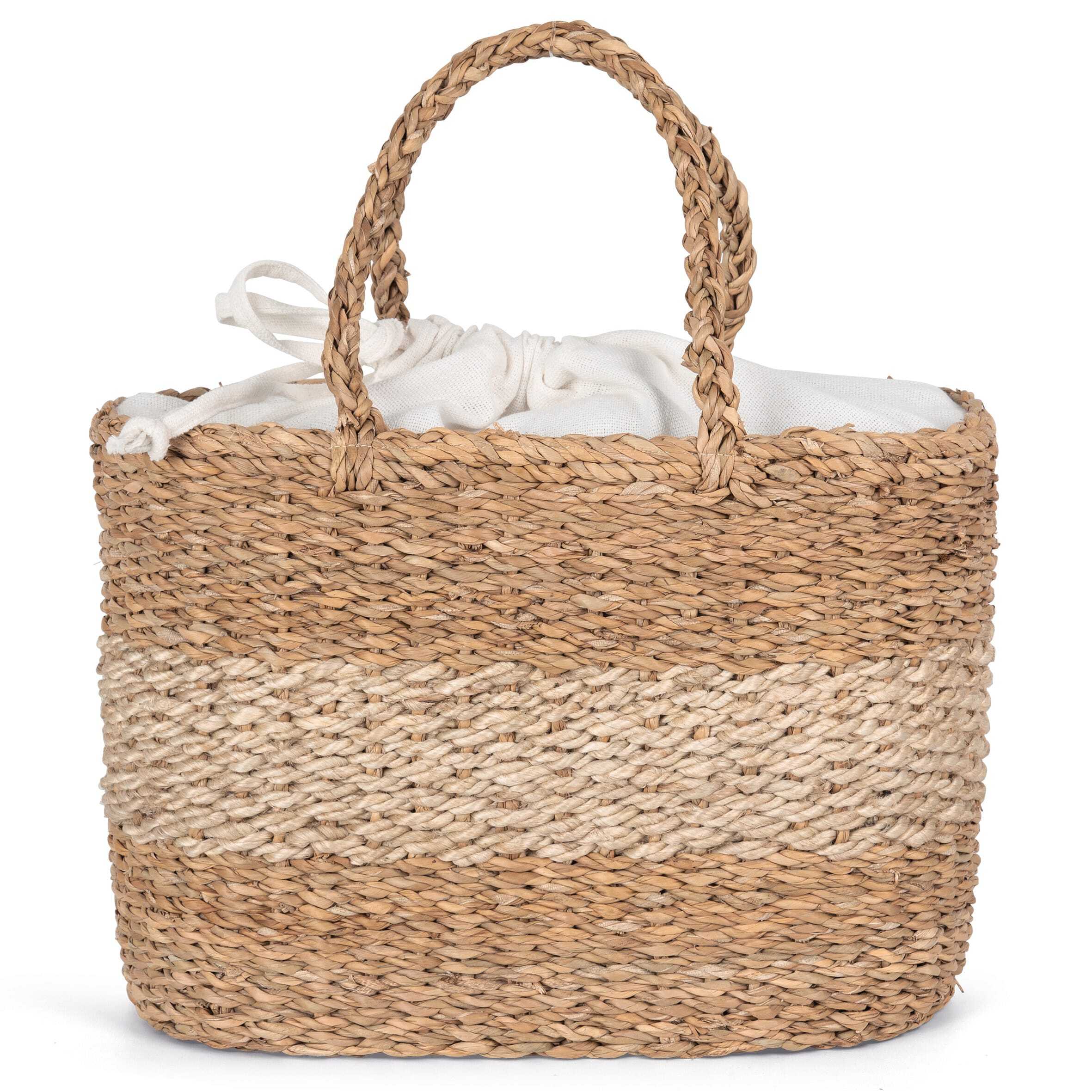 Sacs & Bagagerie personnalisable KIMOOD Sac panier en jute et jonc de mer