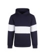 FRONT ROW Heavyweight panelled hoodie Sweatshirts personalisierbar