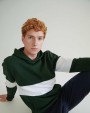 FRONT ROW Heavyweight panelled hoodie Sweatshirts personalisierbar