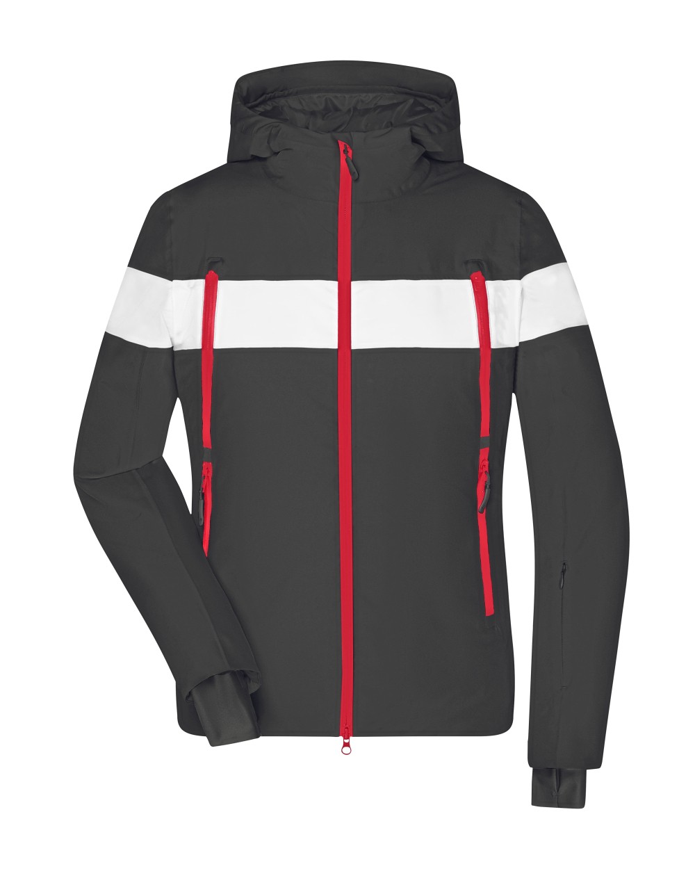 Jassen JAMES & NICHOLSON Ladies´ Wintersport Jacket voor bedrukking &amp; borduring