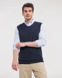 RUSSELL Adults' V-Neck Sleeveless Knitted Pullover Pullovers personalisierbar