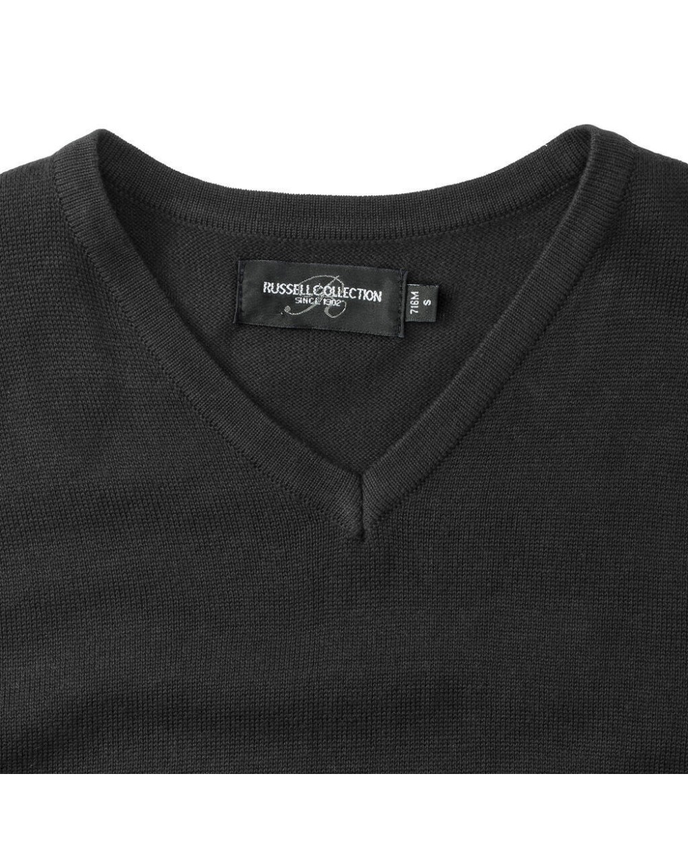 RUSSELL Adults' V-Neck Sleeveless Knitted Pullover Pullovers personalisierbar