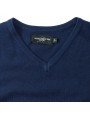 Pulls personnalisable RUSSELL Adults'' V-Neck Sleeveless Knitted Pullover