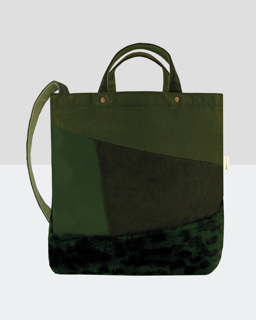 Tassen & Zakken BAGS BY JASSZ Satomi Faux Fur Shopper voor bedrukking &amp; borduring