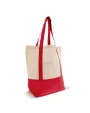 4DO Einkaufstasche aus Baumwolle OEKO-TEX® 140g/m² 40x10x35cm Taschen personalisierbar