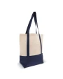 4DO Einkaufstasche aus Baumwolle OEKO-TEX® 140g/m² 40x10x35cm Taschen personalisierbar