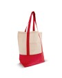 4DO Einkaufstasche aus Baumwolle OEKO-TEX® 140g/m² 40x10x35cm Taschen personalisierbar