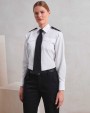 Hemden PREMIER Ladies' Long Sleeve Pilot Shirt voor bedrukking &amp; borduring