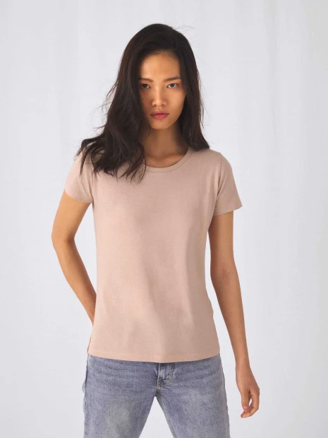 T-Shirts à personnaliser B&C T-shirt Organic Inspire col rond Femme 