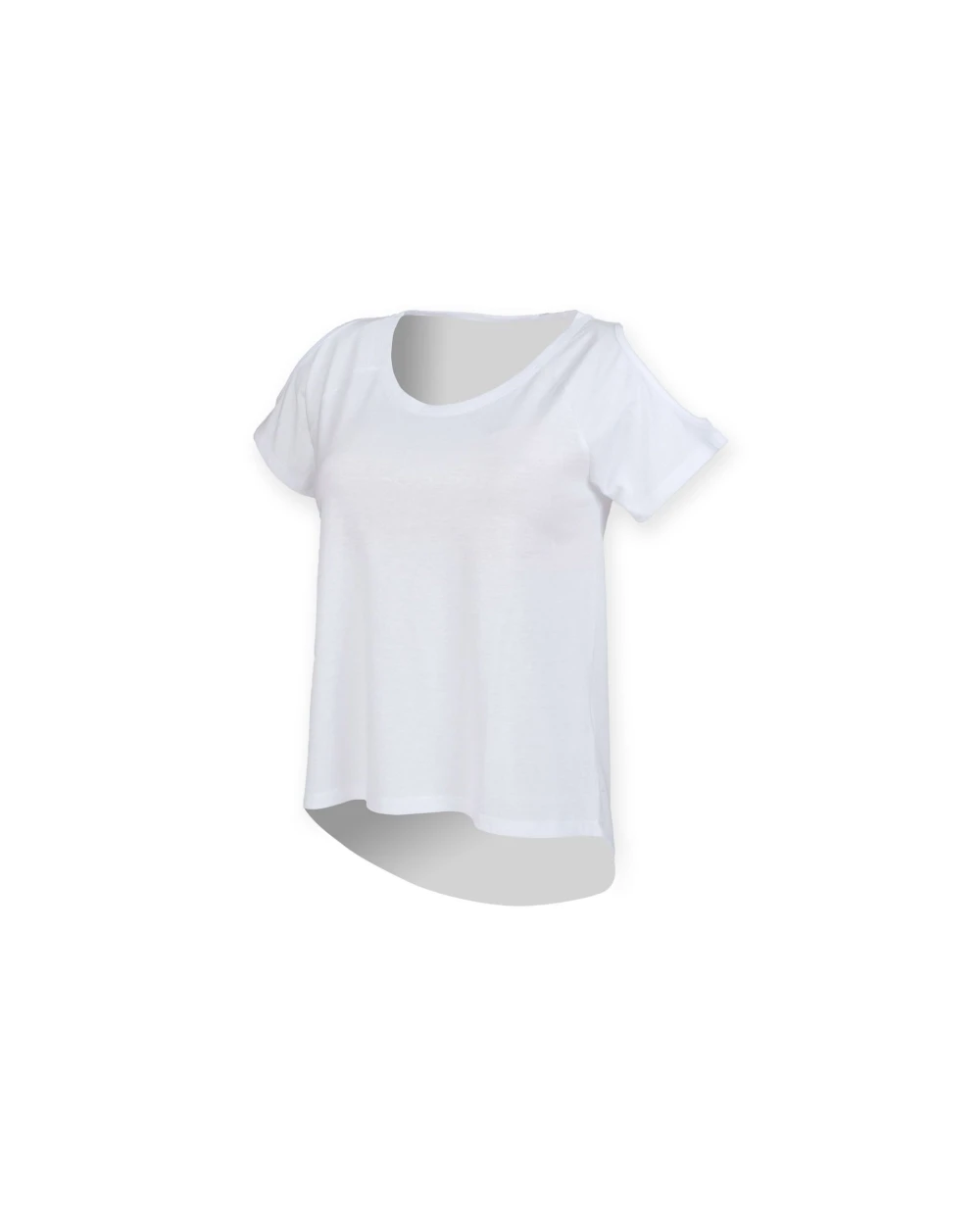 SKINNIFIT T SHIRT WITH DROP TAIL T-Shirts personalisierbar