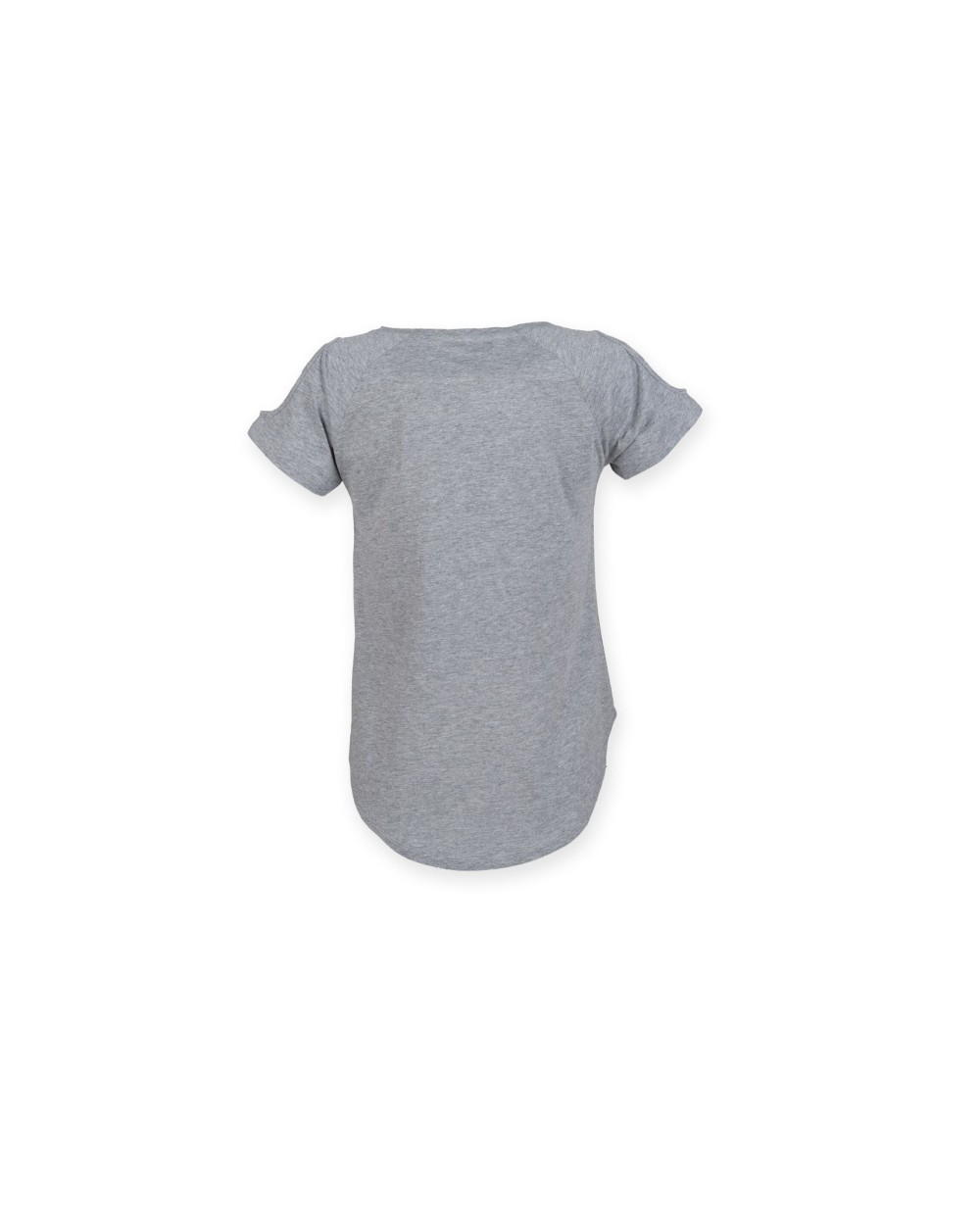 SKINNIFIT T SHIRT WITH DROP TAIL T-Shirts personalisierbar