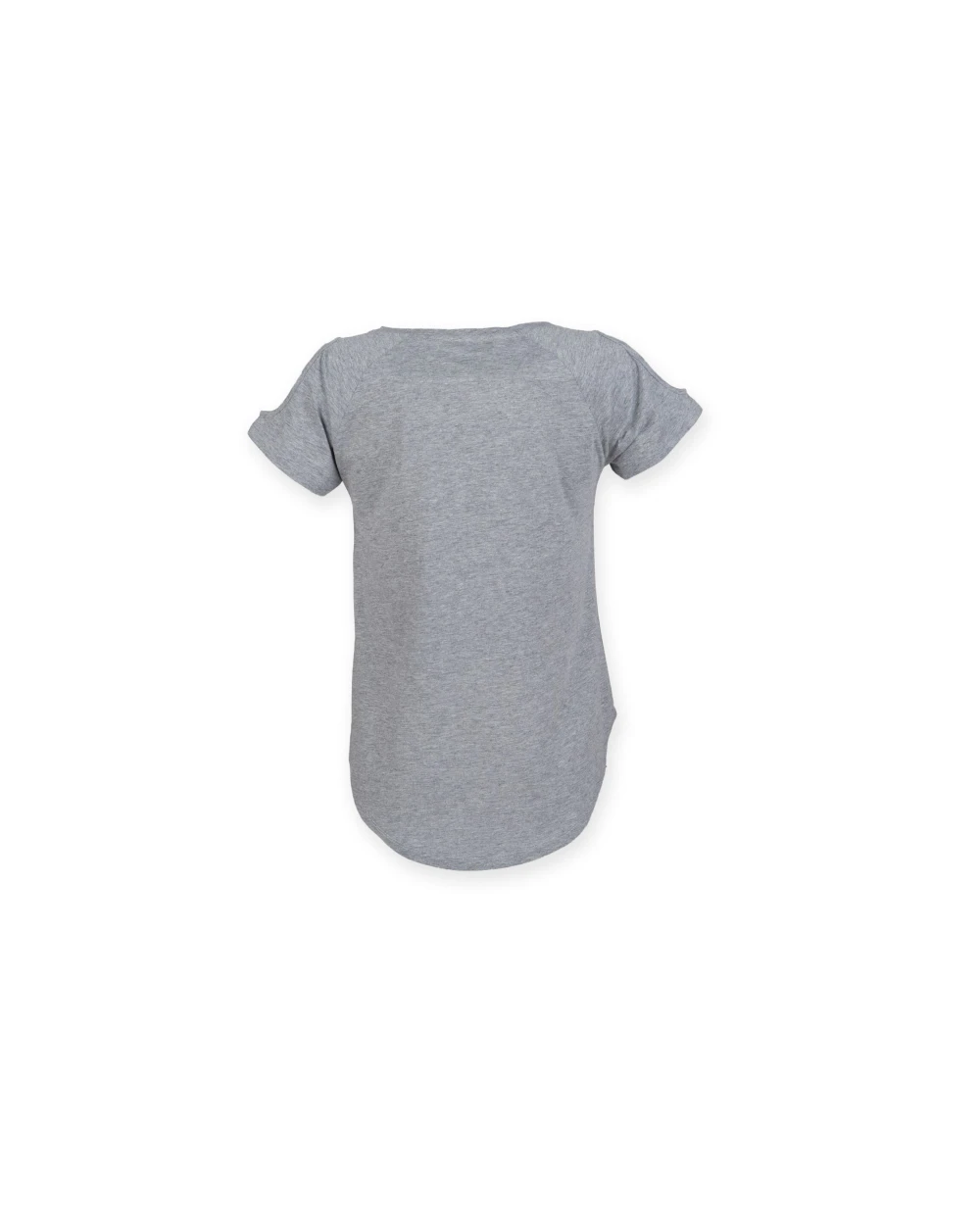 SKINNIFIT T SHIRT WITH DROP TAIL T-Shirts personalisierbar