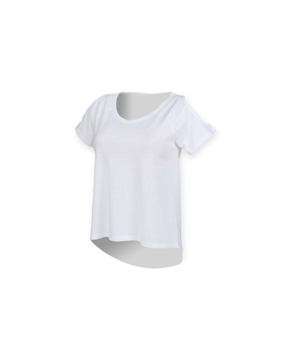 T-shirts SKINNIFIT T-SHIRT WITH DROP TAIL voor bedrukking &amp; borduring
