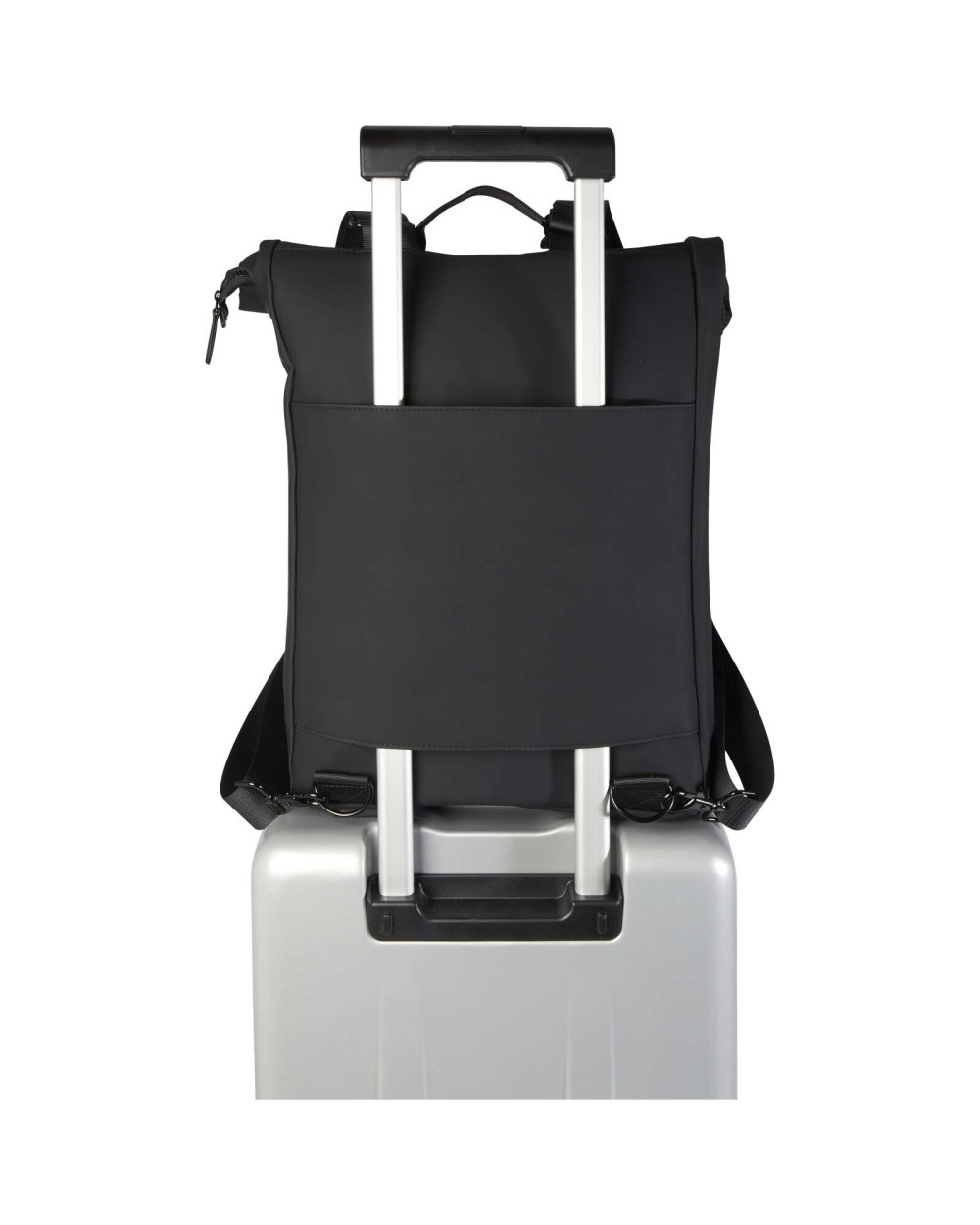 Tassen & Zakken 4DO Turner 15,6" GRS gerecyclede rolltop laptop rugzak 12 l voor bedrukking &amp; borduring