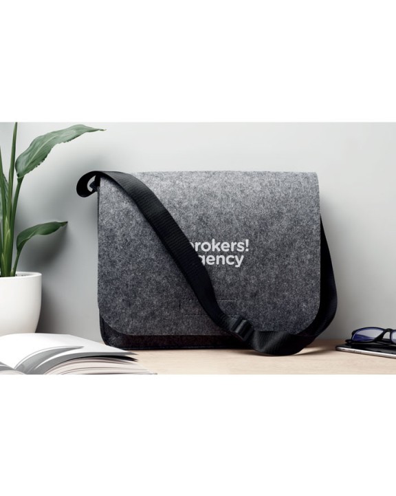 4DO Umhängetasche aus RPET-Filz Taschen personalisierbar