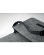 Tassen & Zakken 4DO Vilten laptoptas van RPET voor bedrukking &amp; borduring