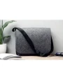 Tassen & Zakken 4DO Vilten laptoptas van RPET voor bedrukking &amp; borduring