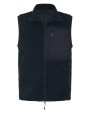 Polar Fleeces FRONT ROW Gerecycled sherpa gilet voor bedrukking &amp; borduring