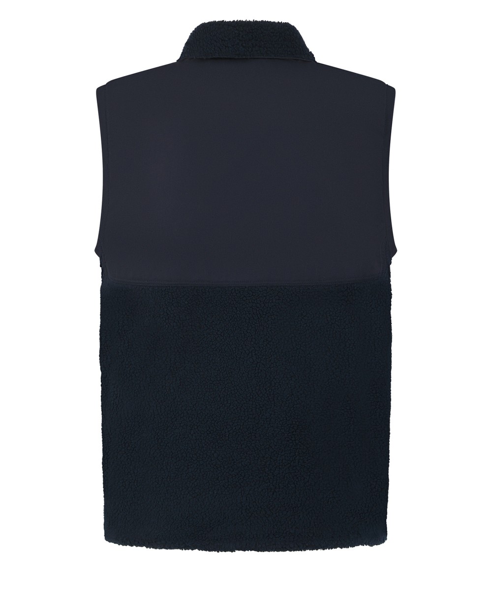 Laines polaires personnalisable FRONT ROW Gilet sherpa recyclé