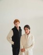 Laines polaires personnalisable FRONT ROW Gilet sherpa recyclé