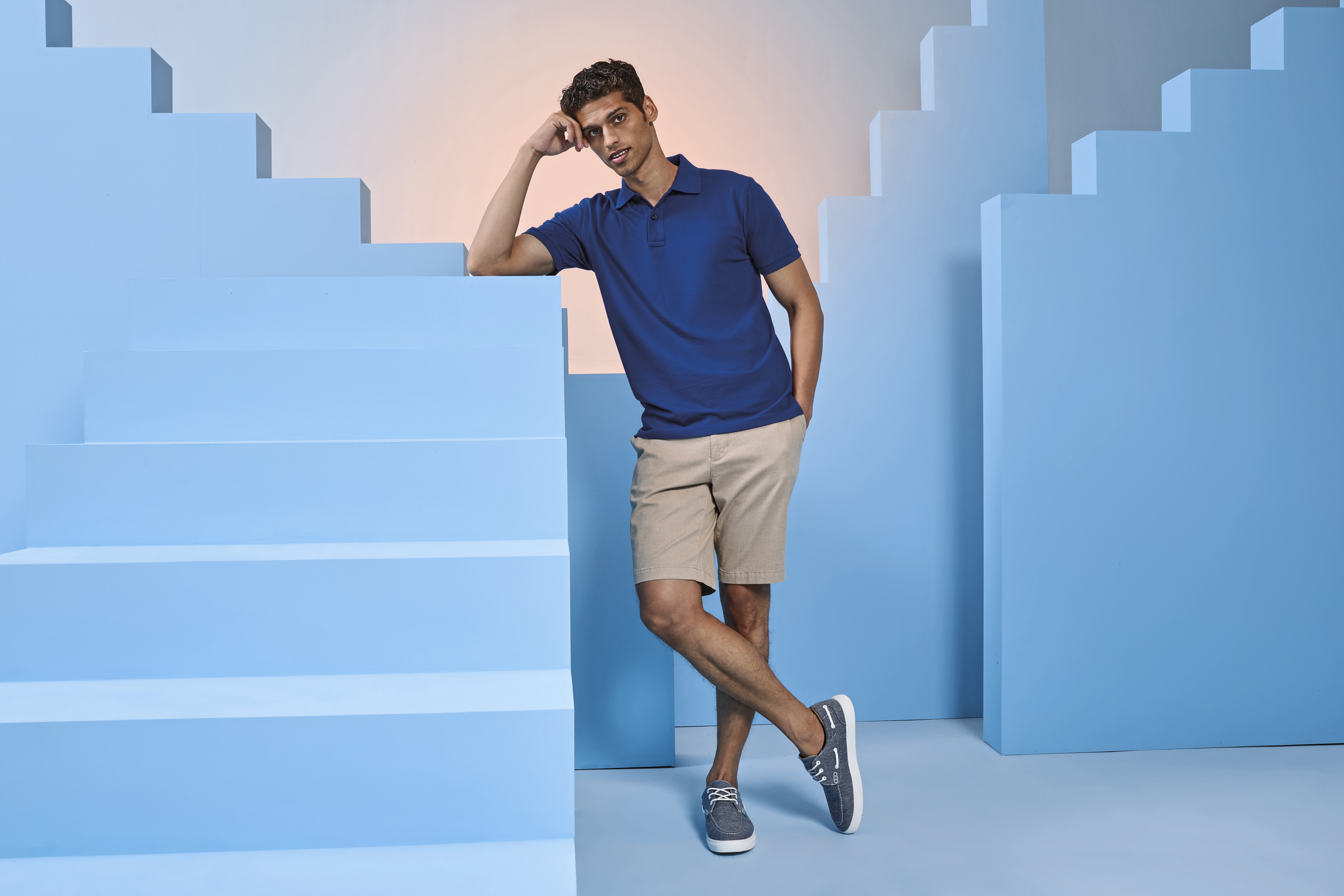 Polos personnalisable ASQUITH & FOX Men´s Polycotton Blend Polo