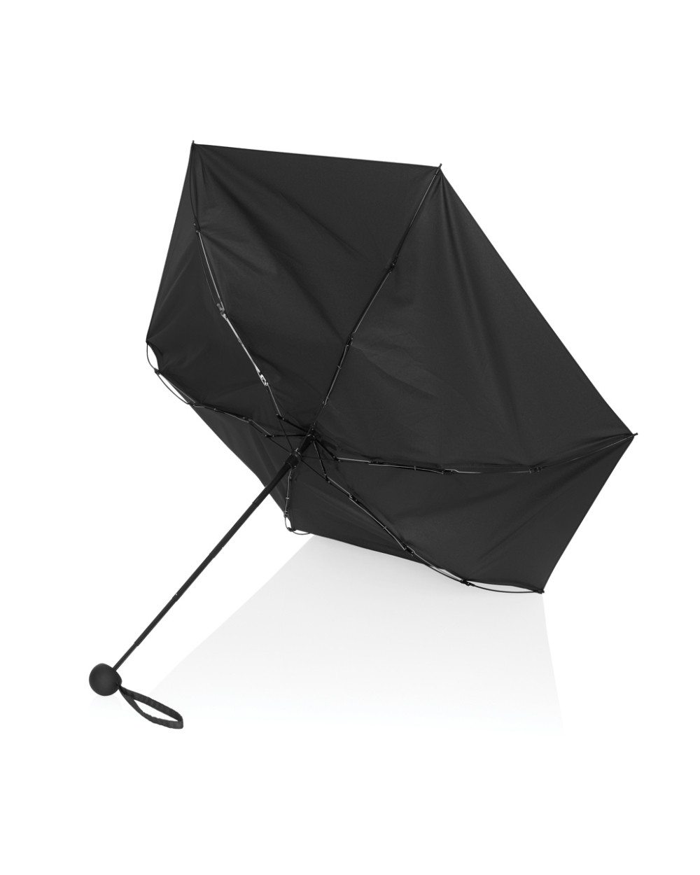 4DO 19,5“manueller Super-Mini-Schirm aus Aware™ rPET 190T Pongee Regenschirme personalisierbar