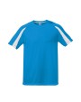 T-shirts STARWORLD Unisex Contrast Sports T-Shirt voor bedrukking &amp; borduring