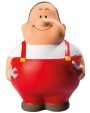 MBW SQUEEZIES® Worker Bert®, Red Zubehör personalisierbar