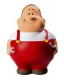 MBW SQUEEZIES® Worker Bert®, Red Zubehör personalisierbar
