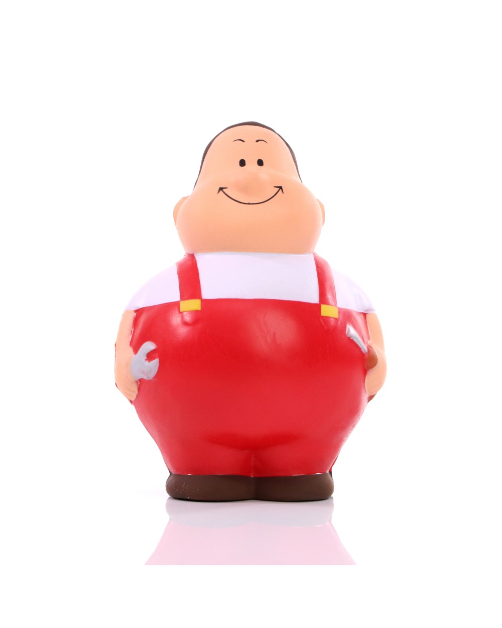 Benodigdheden MBW SQUEEZIES® Worker Bert®, Red voor bedrukking &amp; borduring