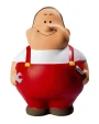 MBW SQUEEZIES® Worker Bert®, Red Zubehör personalisierbar