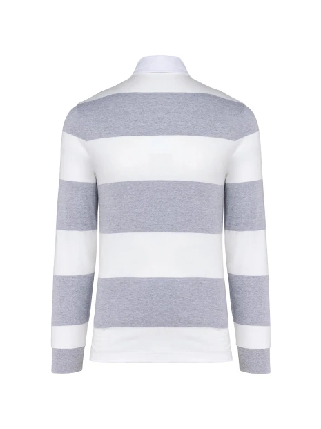 KARIBAN Polo rugby rayé manches longues unisexe /api/colors/308bd561-7f49-4ba7-9c85-bd57015c6a97 personnalisable