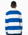 Polos personnalisable KARIBAN Polo rugby rayé manches longues unisexe