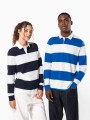 Polos à personnaliser KARIBAN Polo rugby rayé manches longues unisexe 