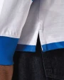 KARIBAN Gestreiftes Polohemd mit langen Ärmeln, Unisex Poloshirts personalisierbar
