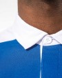 Polo's KARIBAN Gestreepte uniseks polo lange mouwen voor bedrukking &amp; borduring