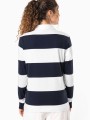 Polos à personnaliser KARIBAN Polo rugby rayé manches longues unisexe 