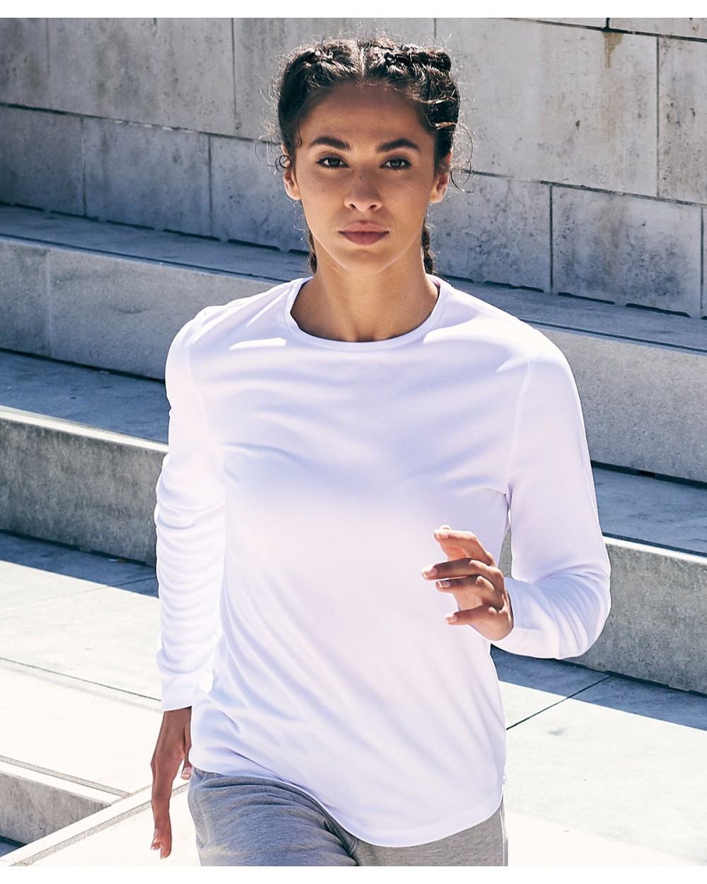 AWDIS WOMEN'S LONG SLEEVE COOL T T-Shirts personalisierbar