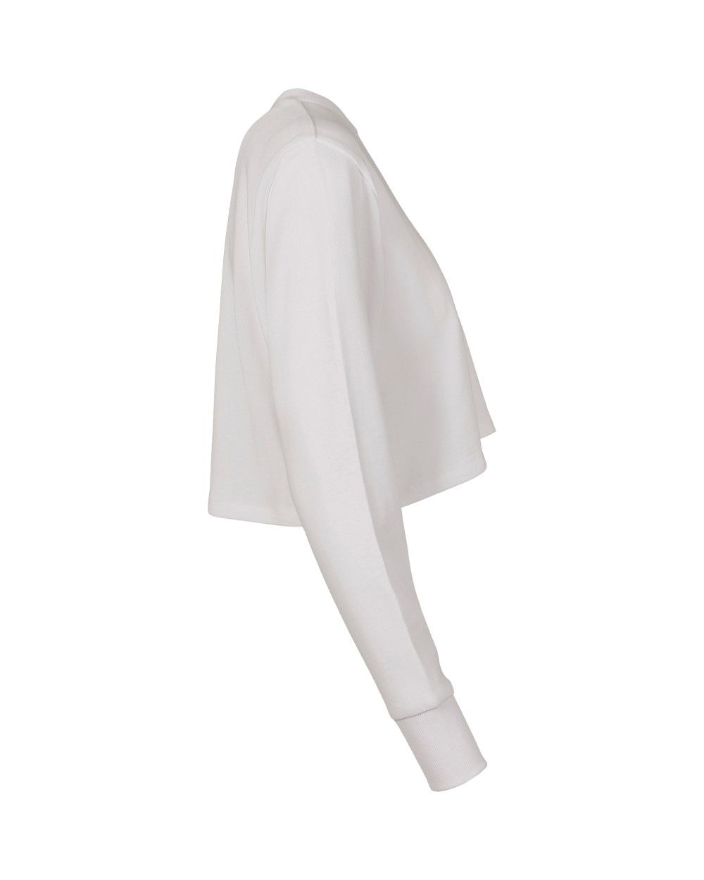 Sweaters & hoodies BUILD YOUR BRAND Ladies´ Terry Cropped Crew voor bedrukking &amp; borduring