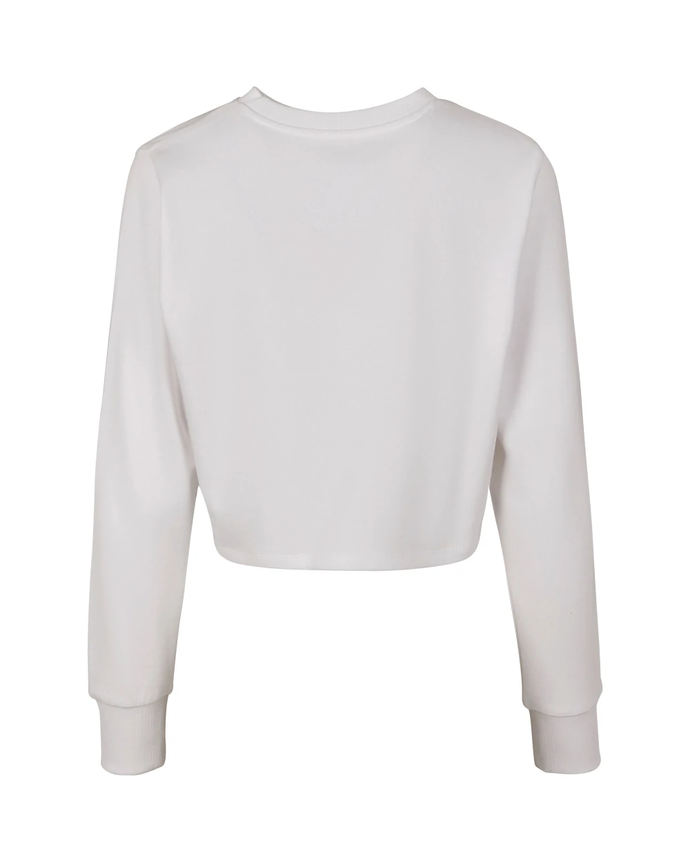 BUILD YOUR BRAND Ladies´ Terry Cropped Crew Sweatshirts personalisierbar