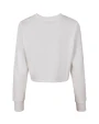 BUILD YOUR BRAND Ladies´ Terry Cropped Crew Sweatshirts personalisierbar