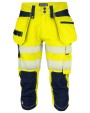 Broeken PROJOB 6577 SIGNALISATIE PIRATENBROEK EN ISO 20471 KLASSE 2/1 voor bedrukking &amp; borduring