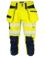 Pantalons personnalisable PROJOB 6577 PANTACOURT EN ISO 20471 CLASSE 2/1