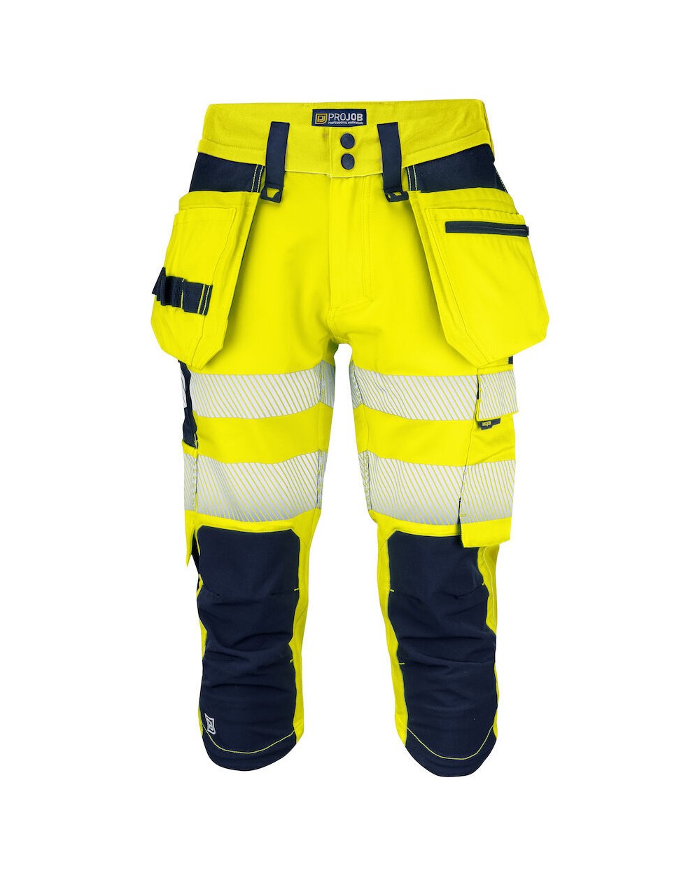 Pantalons personnalisable PROJOB 6577 PANTACOURT EN ISO 20471 CLASSE 2/1