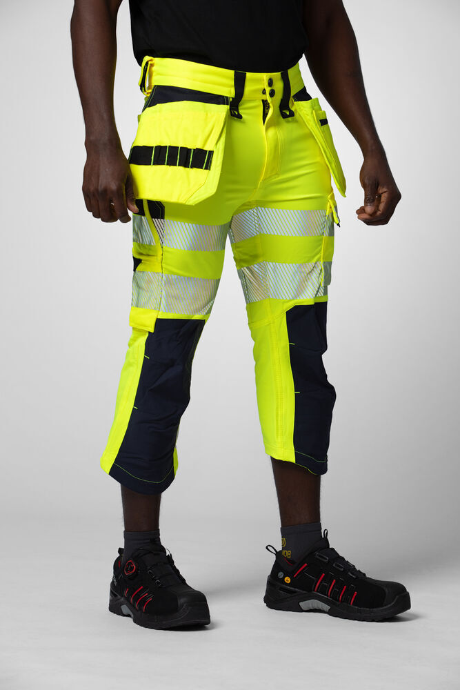 Pantalons personnalisable PROJOB 6577 PANTACOURT EN ISO 20471 CLASSE 2/1