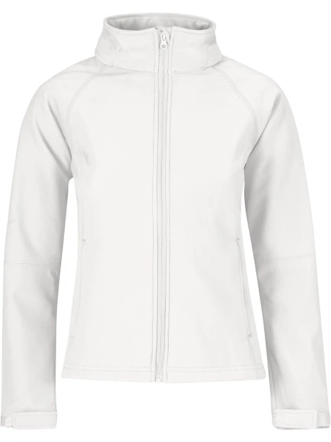 B&C HOODED SOFTSHELL WOMEN /api/colors/7a92cd2d-10d2-40b4-928b-296bb7487506 personnalisable