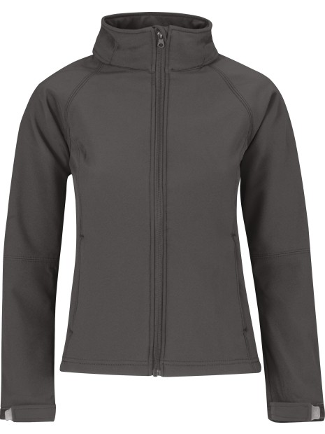 B&C HOODED SOFTSHELL WOMEN /api/colors/3664e9be-231a-44a8-bacd-707b001b474c personnalisable