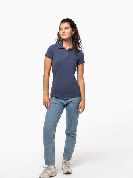 Polos à personnaliser KARIBAN Polo piqué manches courtes femme 